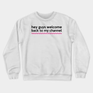 Hey guys, welcome back to my channel Crewneck Sweatshirt